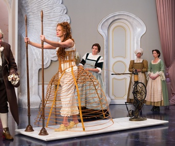 Une scène du film Mirror, Mirror