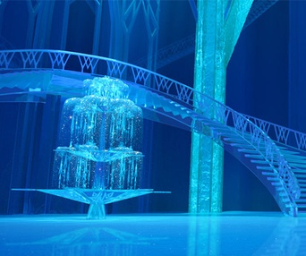 Une scène du film Frozen