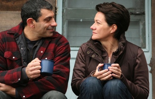 Éric Hoziel et Élise Guilbault dans La donation