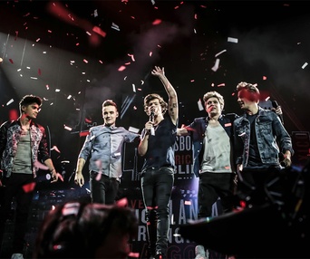 Une scène du film One Direction: This Is Us