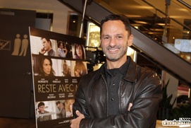 Sur le tapis rouge de Reste avec moi