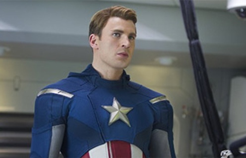 Chris Evans dans The Avengers