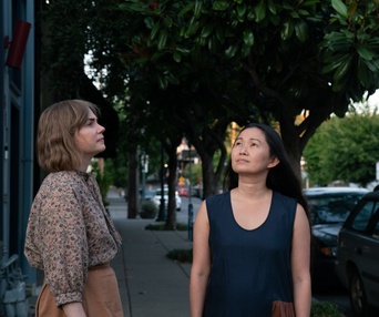 Une scène du film Showing Up