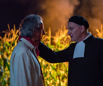 Une scène du film Les fleurs oubliées