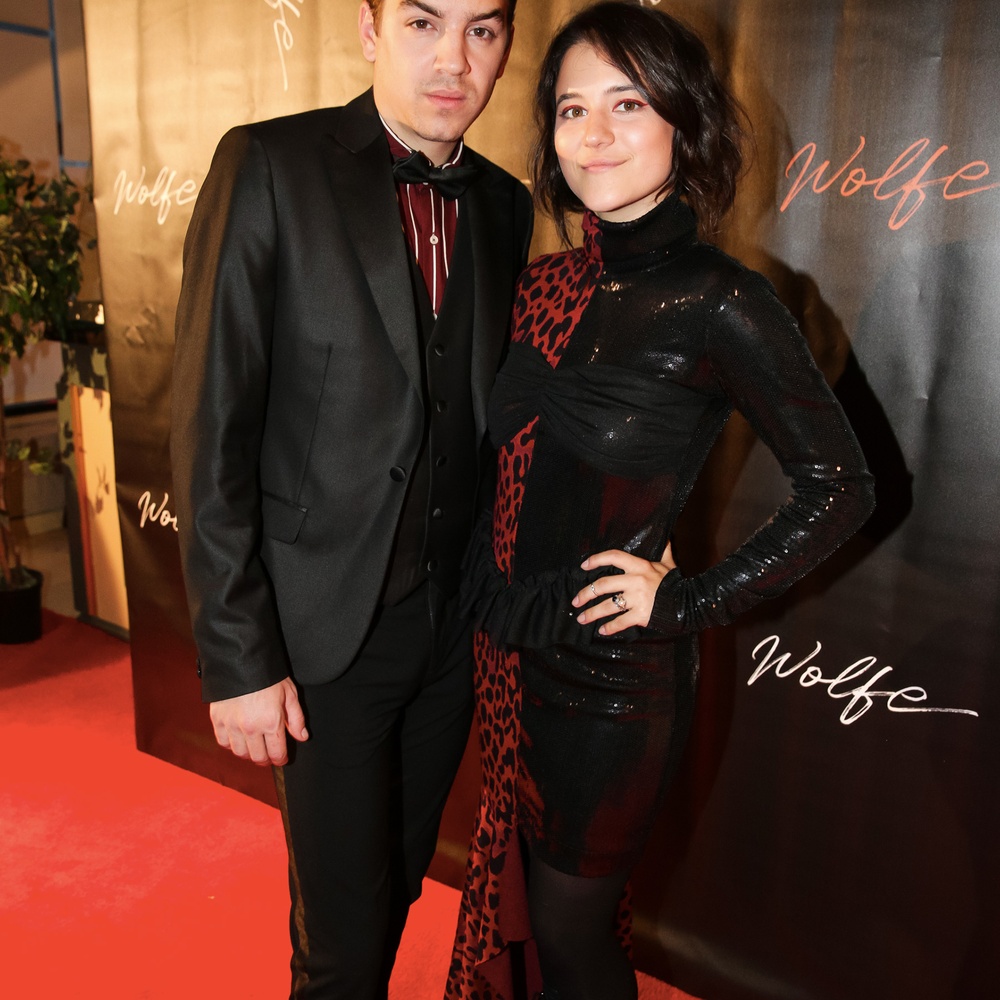 Sur le tapis rouge du film Wolfe
