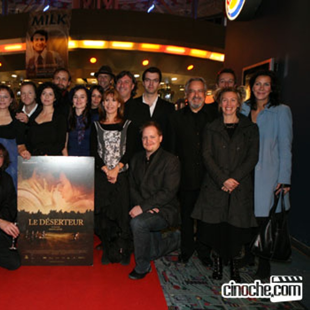 Sur la tapis rouge de la soirée bénéfice pour les Rendez-vous du Cinéma Québécois.