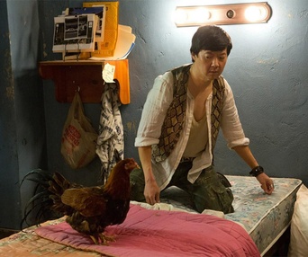 Une scène du film The Hangover Part III