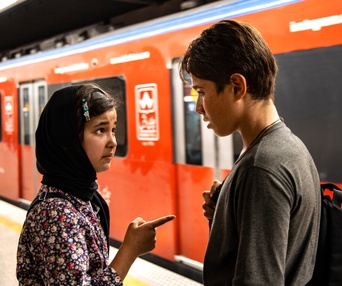 Une scène du film Sun Children