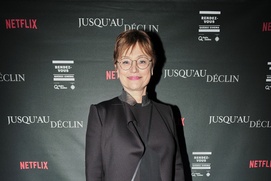 Tapis rouge de la première du film Jusqu'au déclin