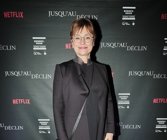 Tapis rouge de la première du film Jusqu'au déclin