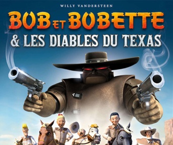Affiche du film Bob et Bobette et les diables du Texas
