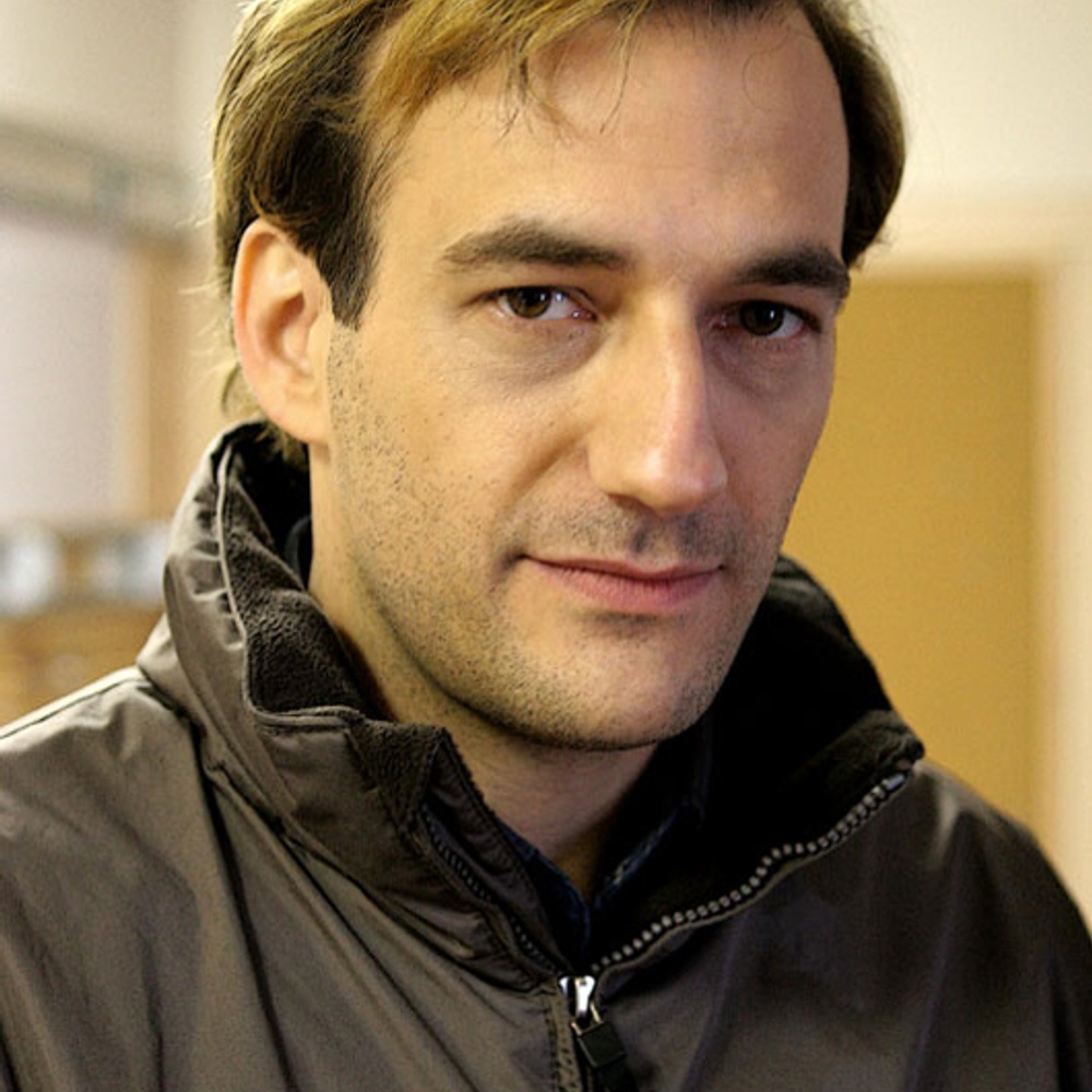 Martin Dubreuil sur le plateau de Les sept jours du Talion