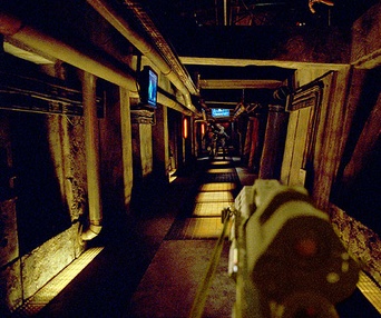 Scène du film Doom