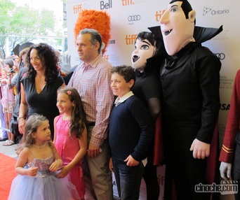 TIFF 2012 - Sur le tapis rouge de Hotel Transylvania