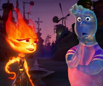 Une scène du film Elemental