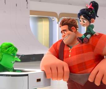 Une scène du film Ralph Breaks the Internet