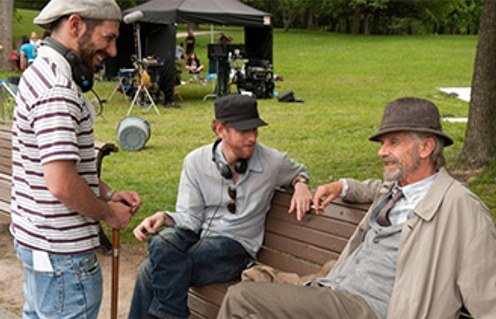 Brian Klugman et Lee Sternthal sur le plateau de The Words