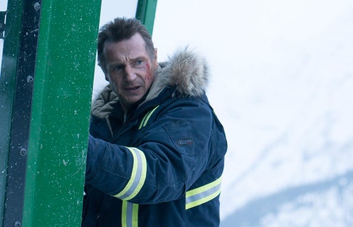 Une scène du film The Ice Road