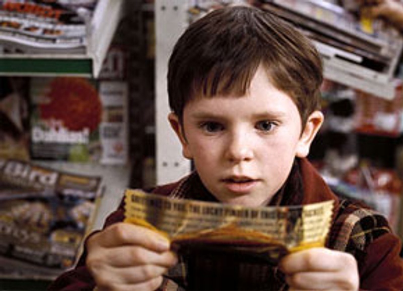 Freddie Highmore dans Charlie and the Chocolate Factory