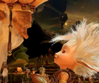 Scène du film Arthur et les Minimoys