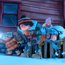 Une scène du film La course des tuques