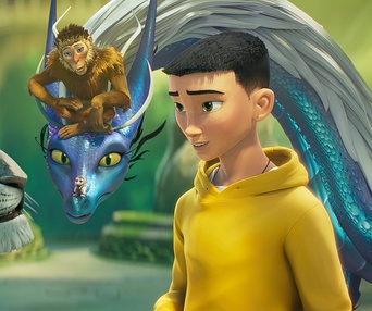Une scène du film The Tiger's Apprentice