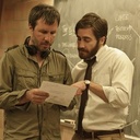 Denis Villeneuve et Jake Gyllenhaal sur le plateau de Enemy