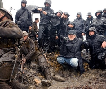 Sur le plateau du film War Horse