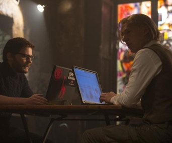 Une scène du film The Fifth Estate