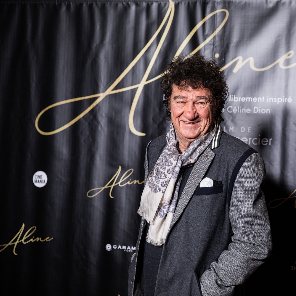 Tapis rouge du film Aline