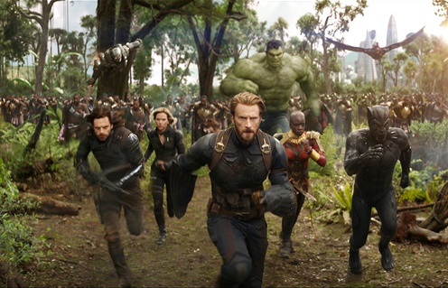 Une scène du film Avengers: Infinity War