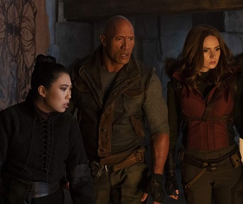 Une scène du film Jumanji: The Next Level