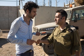 Une scène du film  Feu à Tel Aviv