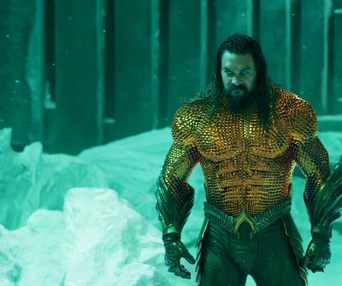 Une scène du film Aquaman and the Lost Kingdom