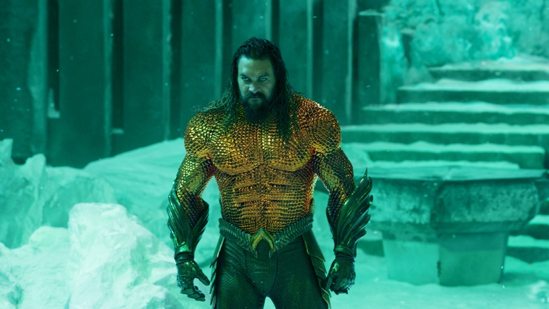 Une scène du film Aquaman and the Lost Kingdom