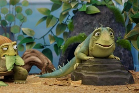 Une scène du film Leo