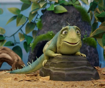 Une scène du film Leo