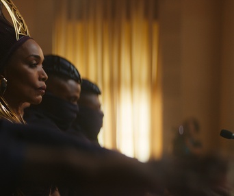 Une scène du film Black Panther: Wakanda Forever