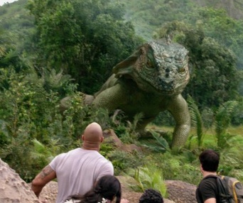 Une scène du film Journey 2: The Mysterious Island