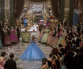 Une scène du film Cinderella