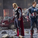 Une scène du film The Avengers