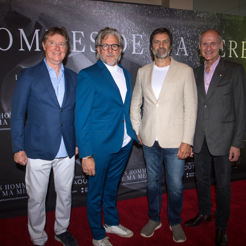 Tapis rouge du film Les hommes de ma mère