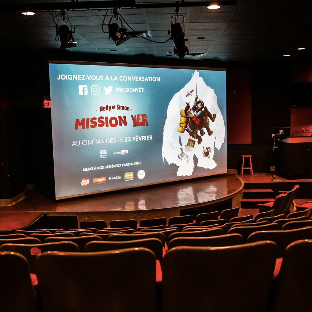 Sur le tapis rouge du film Nelly et Simon : Mission Yéti
