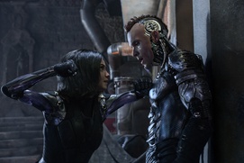 Une scène du film Alita: Battle Angel