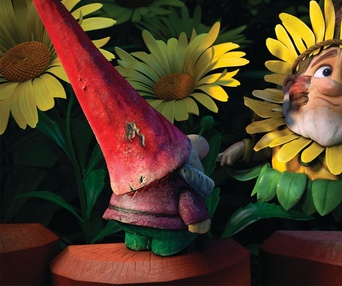 Une scène du film Gnomeo and Juliet