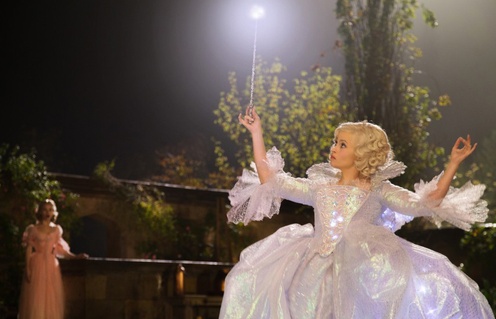Une scène du film Cendrillon