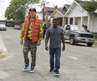 Une scène du film Get Hard