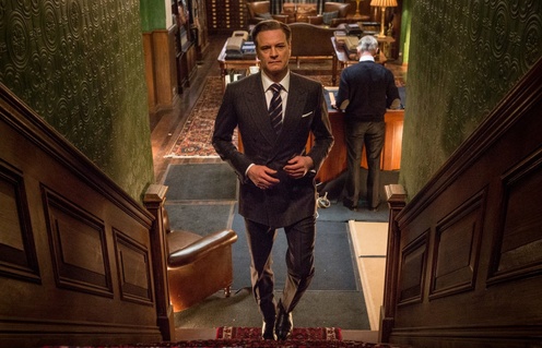 Une scène du film Kingsman: The Secret Service