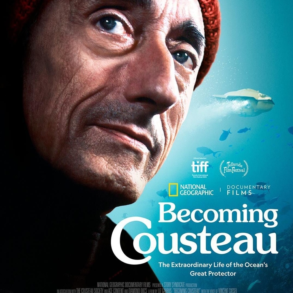 Affiche du film Becoming Cousteau