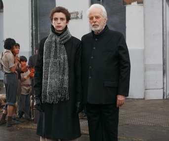 Une scène du film Poésie sans fin